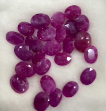 Explore authentic Hunza ruby cut stone sourced from the Hunza Valley, hand-cut to enhance its natural pink-red color, brilliance, and unique heritage, ideal for fine jewelry